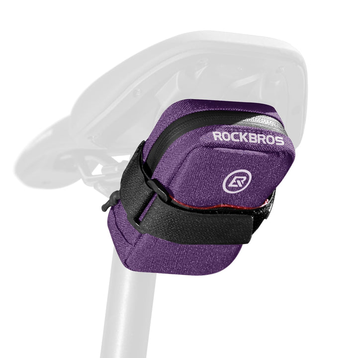 ROCKBROS Fahrrad Satteltasche Mini Tragbare Fahrradsatteltasche Kompakte Aufbewahrungstasche Rennrad