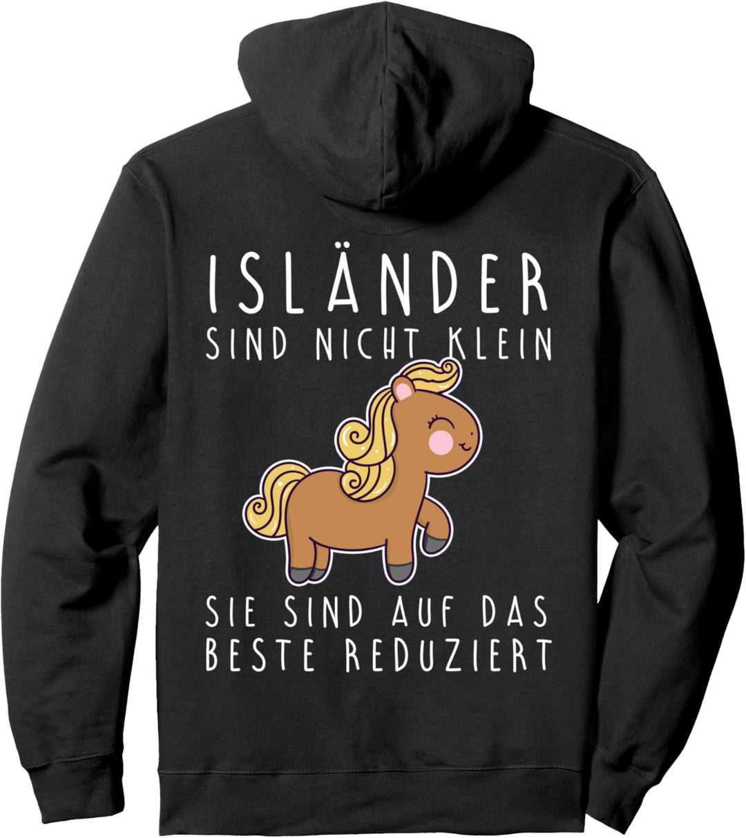 Islandpferd Isländer Island Pony Auf das beste reduziert Pullover Hoodie