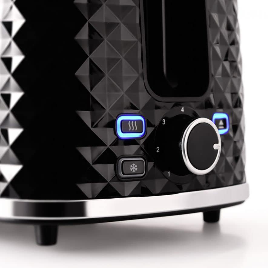 eldom TO280C tosti Toaster | 7 Röststufen | Defrost-Funktion | mit integrierten Brötchenaufsatz | Kr