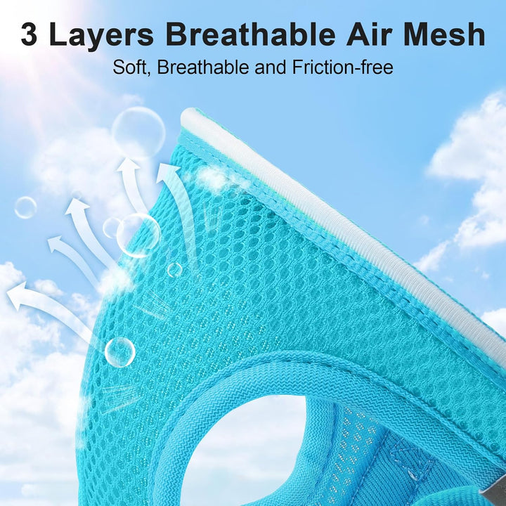 Leuchtend Hundegeschirr LED Aufladbar - Leuchtgeschirr Leuchtendes & Reflektierendes für Welpe Klein