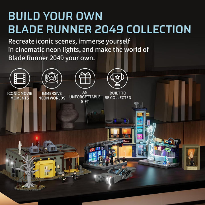 Lumibricks Blade Runner 2049 Street Market Bauset mit Beleuchtung