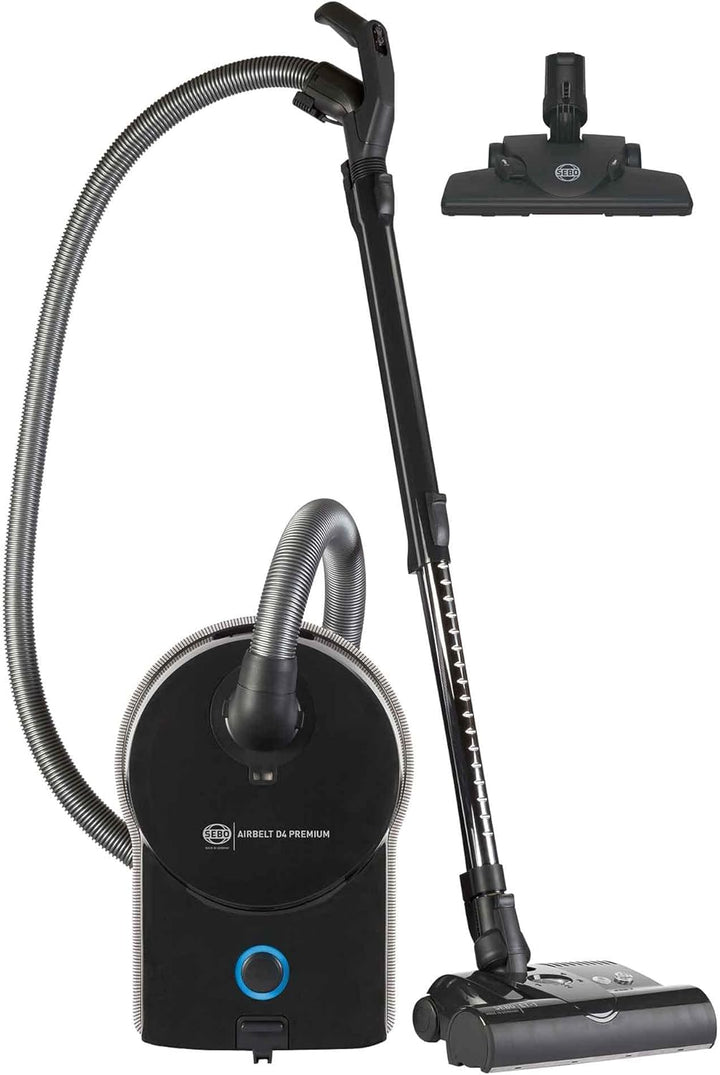 Sebo 6270gs Elektroteleskoprohr für Airbelt C 3,1 K3 D4 Modelle, grauschwarz