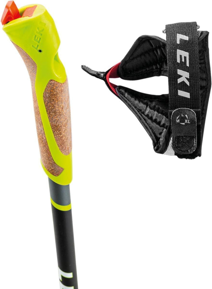 Leki Response Walkingstöcke, 100CM 115cm anthrazit-schwarz-grün, 115cm anthrazit-schwarz-grün