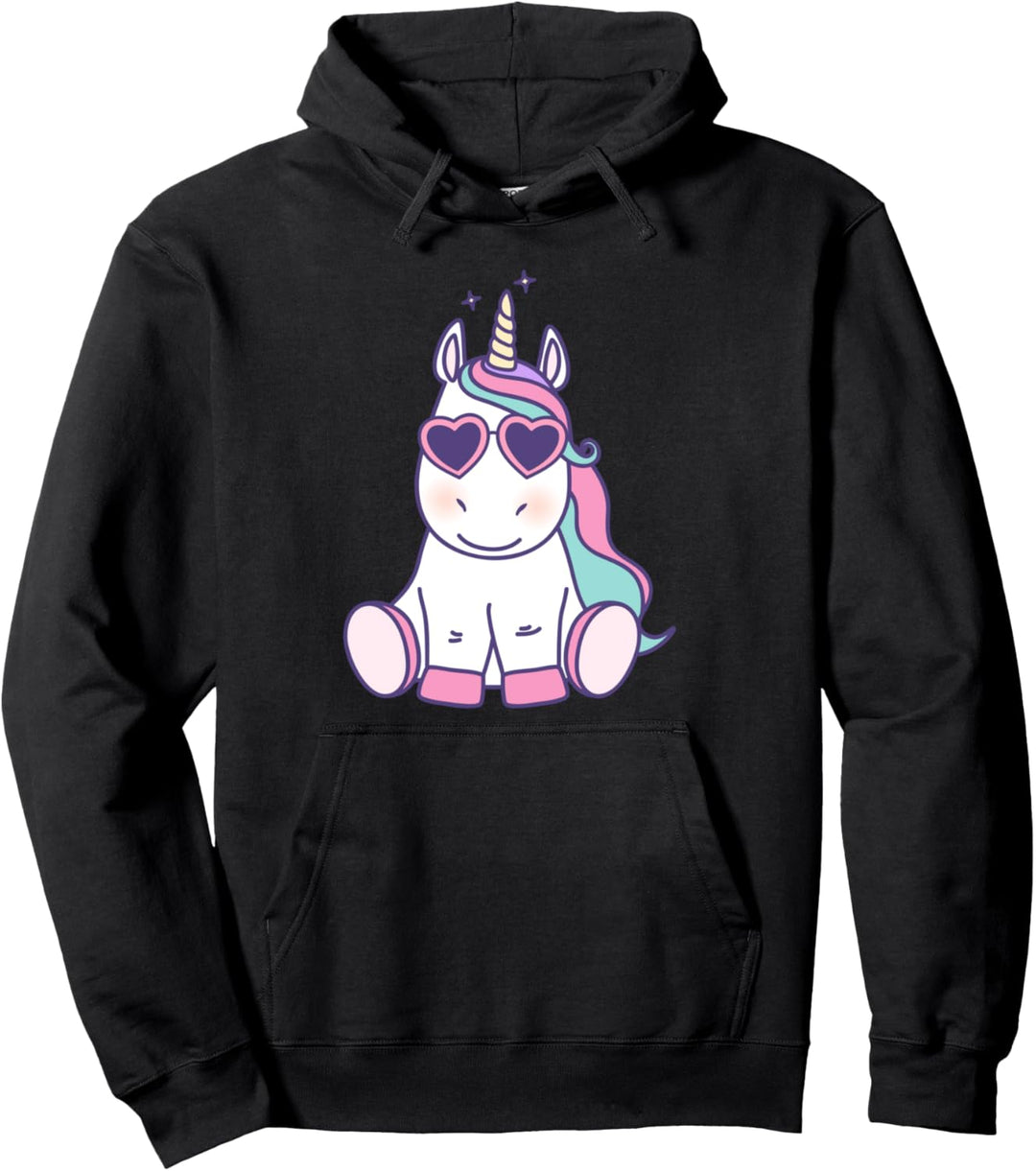 Lustiges Süsses Einhorn Märchen Prinzessin Design Outfit Pullover Hoodie