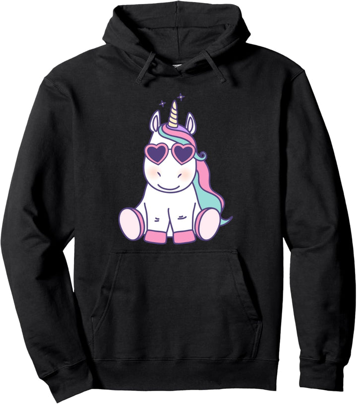Lustiges Süsses Einhorn Märchen Prinzessin Design Outfit Pullover Hoodie