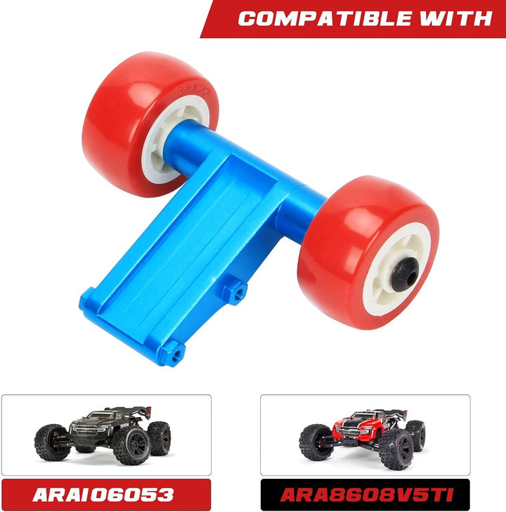RCAWD Legierung Wheelie Bar Set für Arrma 1/8 6S BLX Typhon Notorious Outcast Kraton Talion RTR & EX