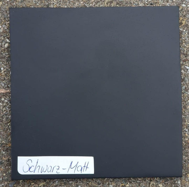 Pflanzkübel, Blumenkübel Fiberglas säule 30x30x90cm elegant schwarz matt.
