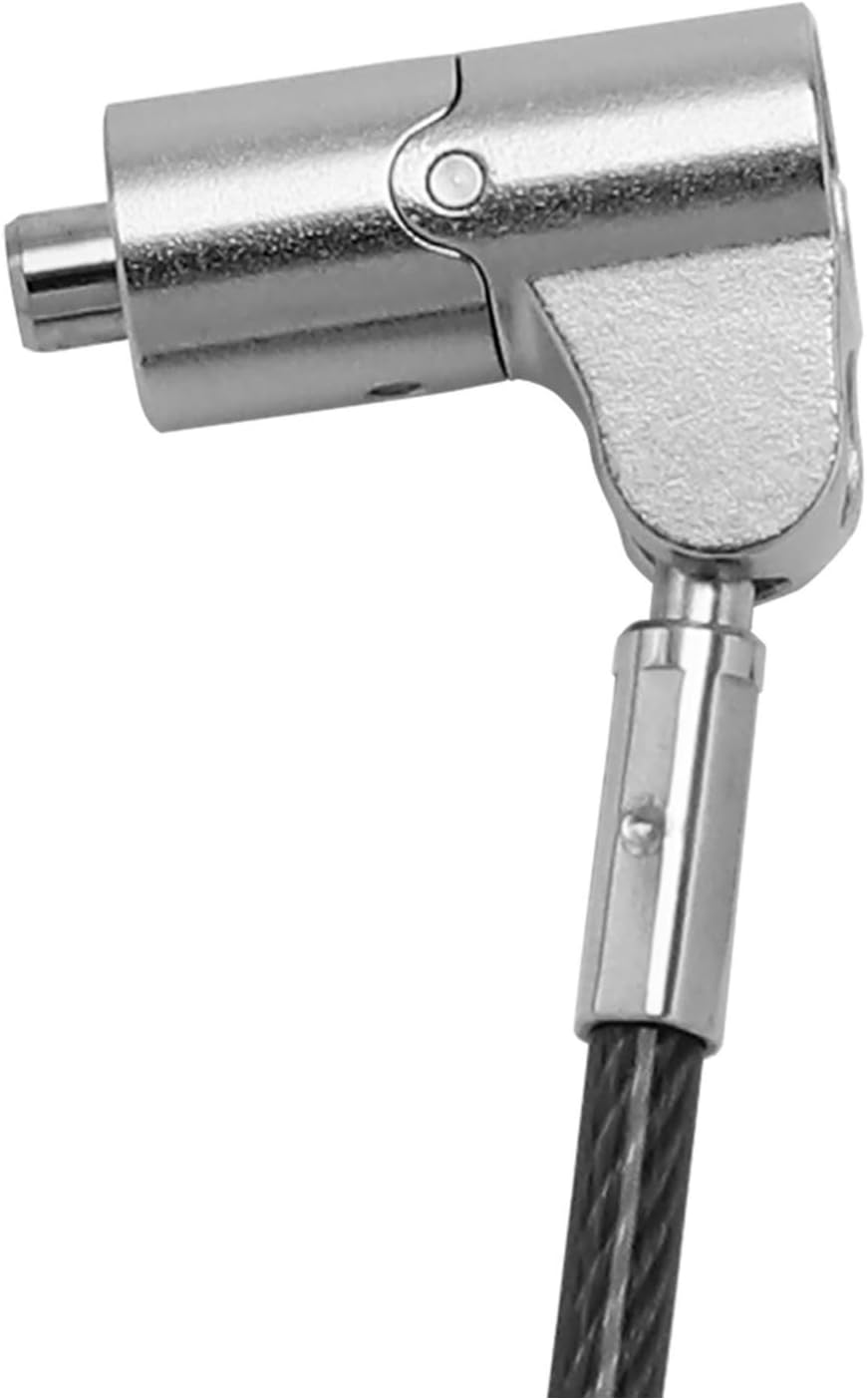 Dicota Universal Security Cable Lock, 3 Exchangeable Heads fits All Slots, keyed