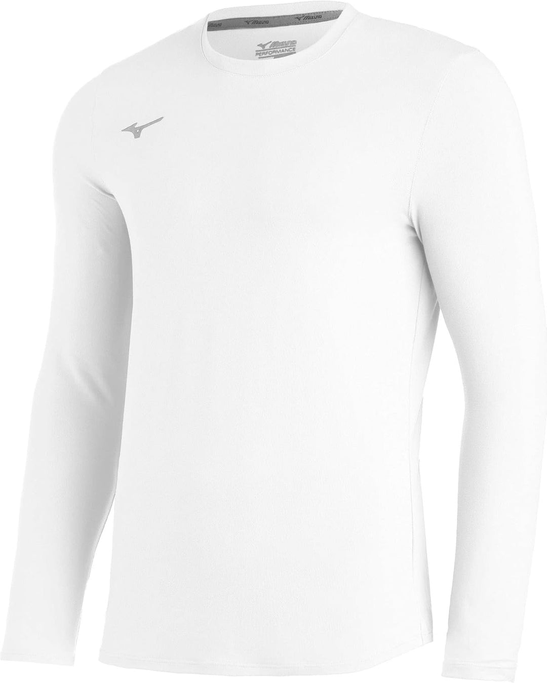 Mizuno Youth Comp Diamant Long Sleeve Crew L Weiss, L Wei&#xDF;