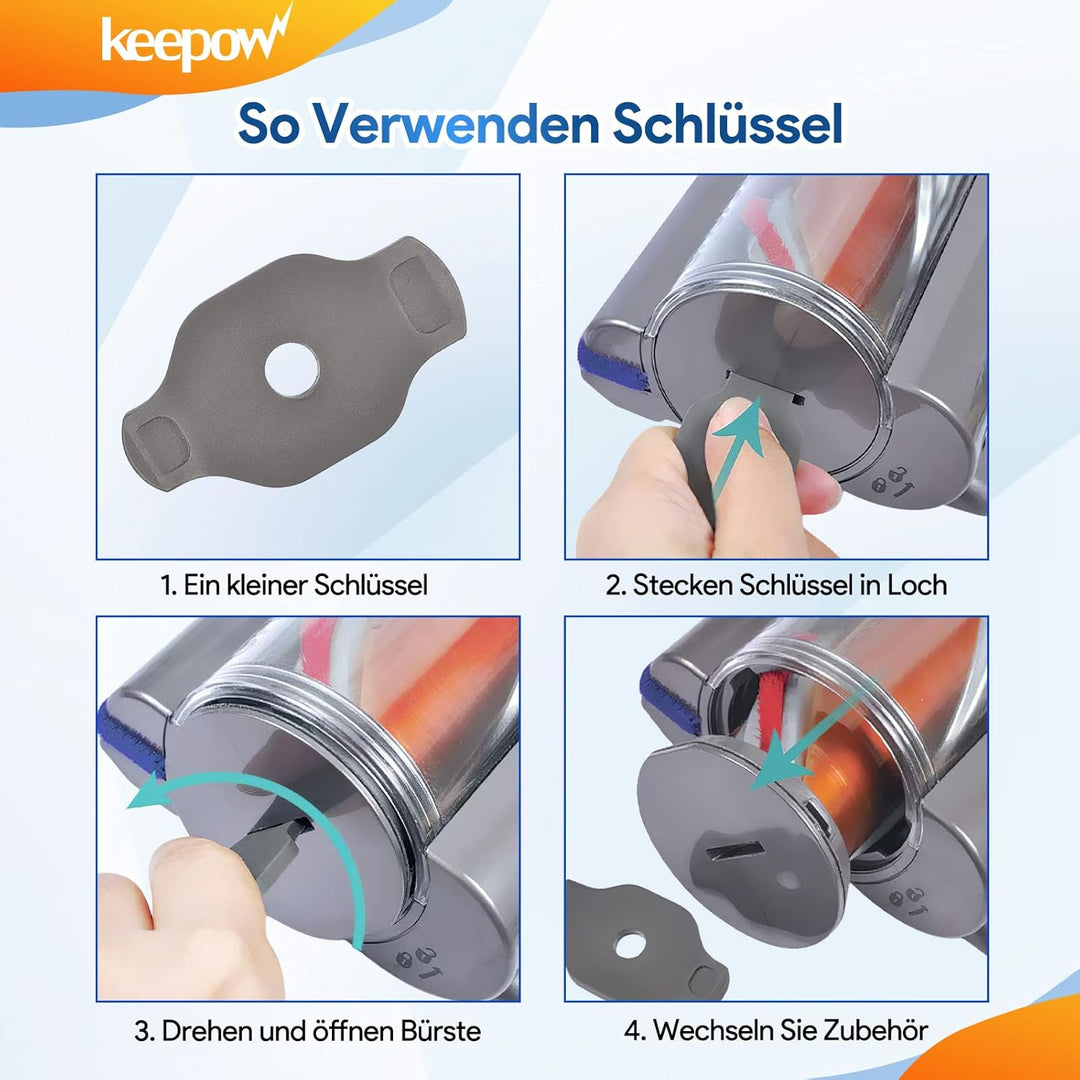 KEEPOW V11 Filter für Dyson, Filter für Dyson V11 V15, 2 Stück Ersatz Filter für SV14 SV17 SV22 Abso