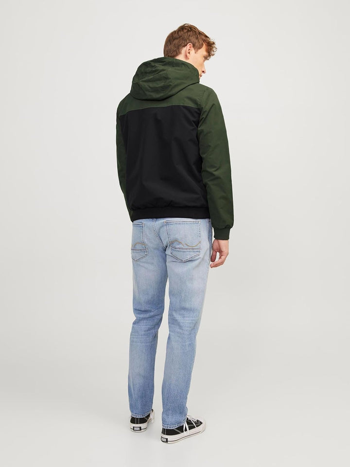 JACK & JONES Male Blousonjacke Blousonjacke S Grün (Forest Night), S Grün (Forest Night)