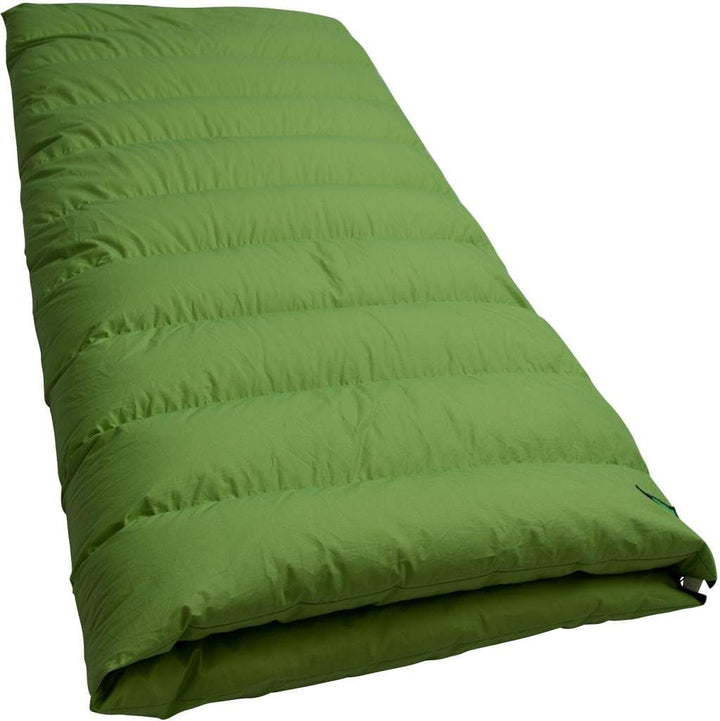 Lowland Outdoor Companion Summer Daunen Deckenschlafsack, Grün, 210x80 cm Single, Single