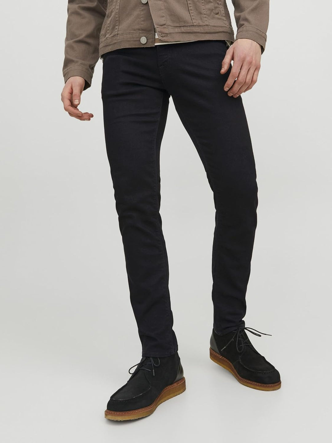 JACK & JONES Male Slim Fit Jeans JJIGLENN JJFELIX GE 046 50SPS NOOS Slim Fit Jeans 26W / 30L Black D