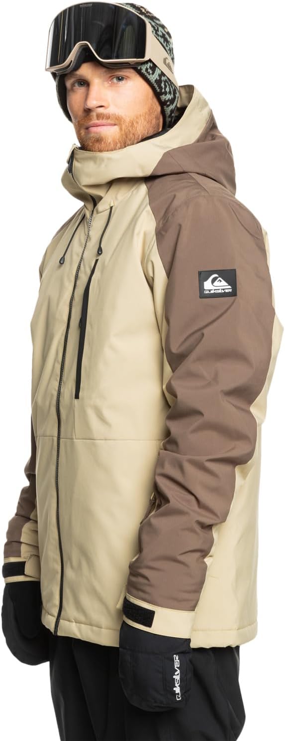 Quiksilver Herren Mission Block Jk Jacket (1er Pack) XS Twill, XS Twill