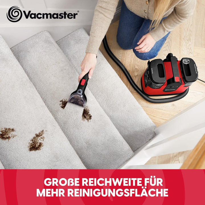 Vacmaster STMEUC01H 1150W Erhitzt Waschsauger Teppichreiniger Polsterreiniger Gerät für Teppich Wasc