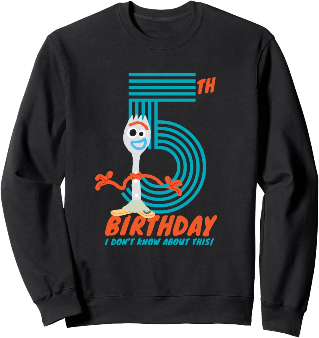 Disney and Pixar's Toy Story 4 Forky 5th Birthday Sweatshirt