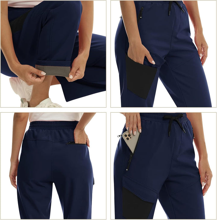 MoFiz Damen Wanderhose Skihose Softshellhose Outdoorhose Thermohose Winddichte Berghose Arbeitshose