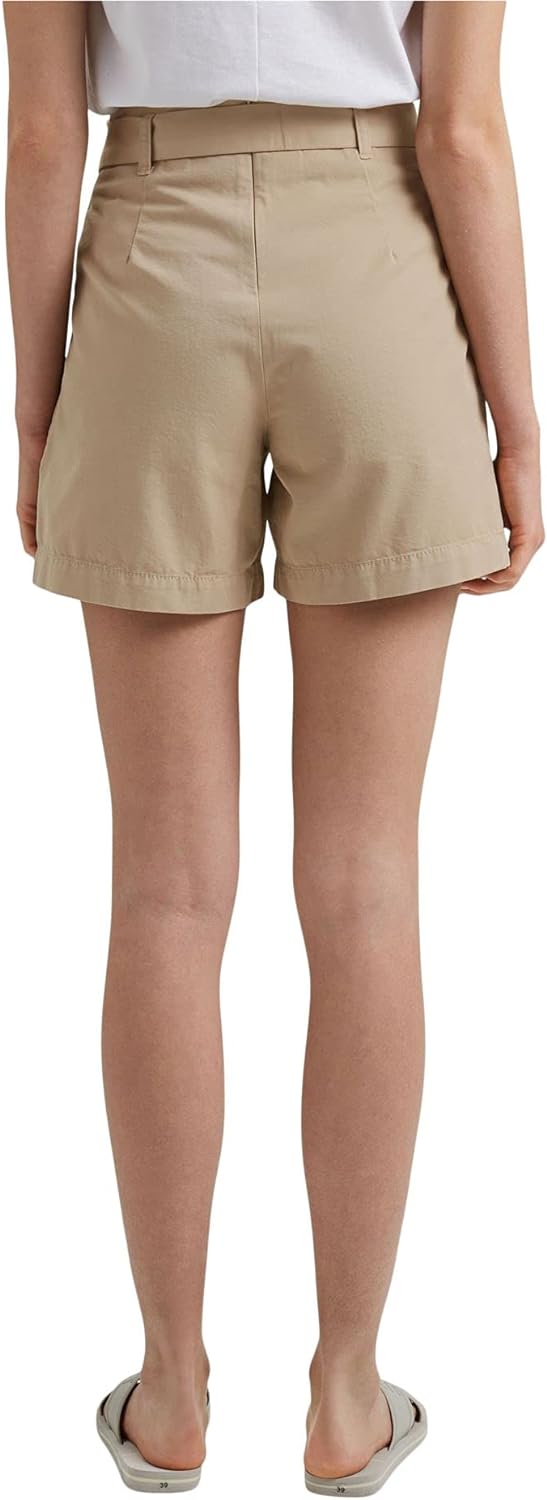 edc by ESPRIT Damen Shorts 041cc1c310, 270/Beige, 36