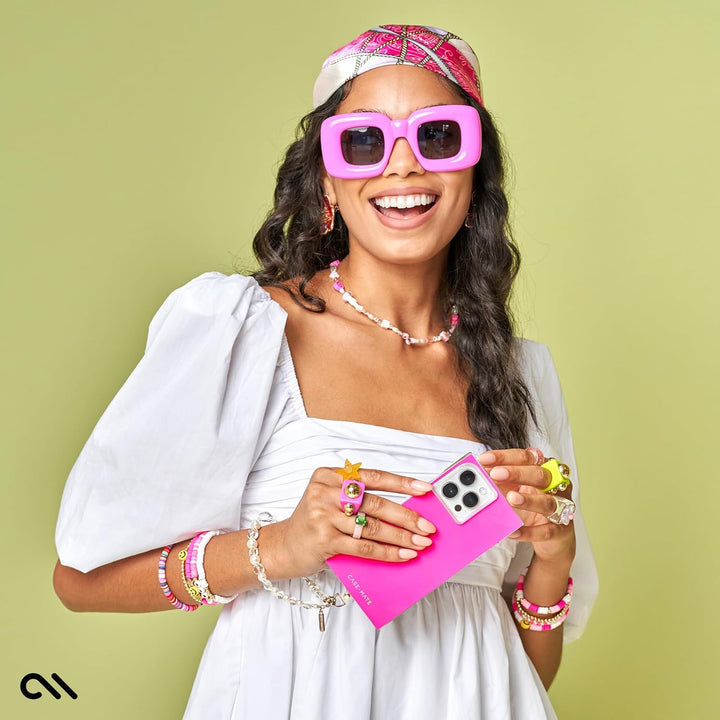 Case-Mate BLOX iPhone 15 Pro Hülle – Neon Wassermelone [3,6 m Fallschutz] [Kompatibel mit MagSafe] M