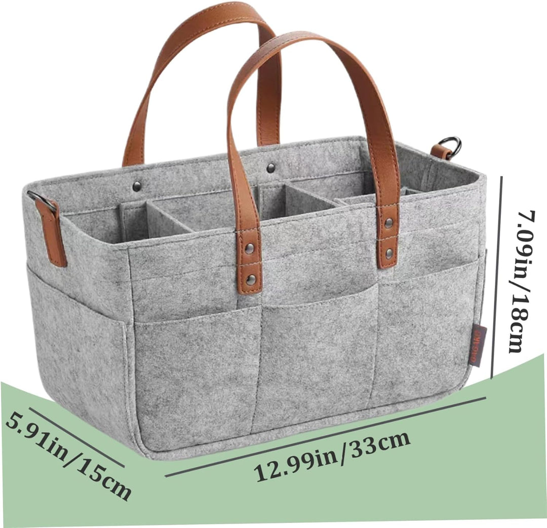 Windel Caddy Organizer, Baby Windel Caddy, tragbarer Windel Caddy Organizer Faltbarer Kindergarten C
