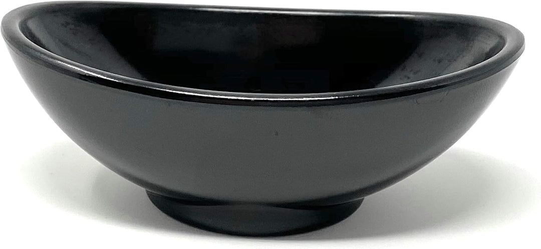 4x Dipschalen Melamin Set Schwarz 759 Snackschale Servierschale Klein Mini Saucenschälchen Soja Schw