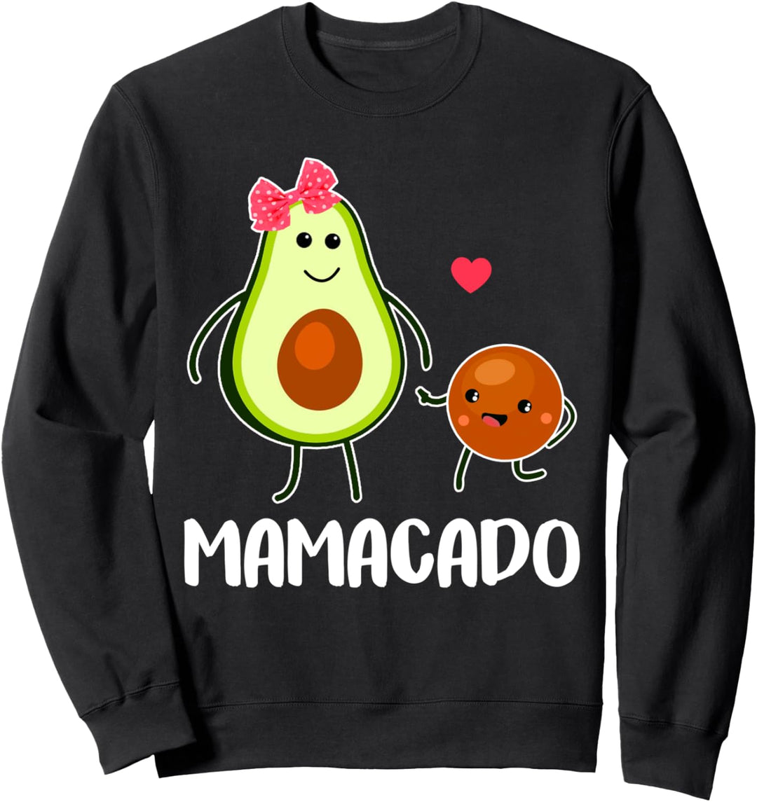 Mamacado Cute Avocado Pregnant Mom Women Gifts Sweatshirt