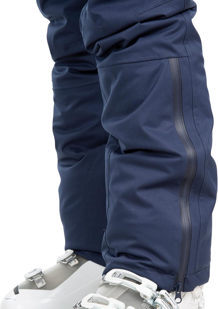 Trespass Damen wasserdichte Skihose mit Knöchelreissverschlüssen und abnehmbaren Hosenträgern Mariso