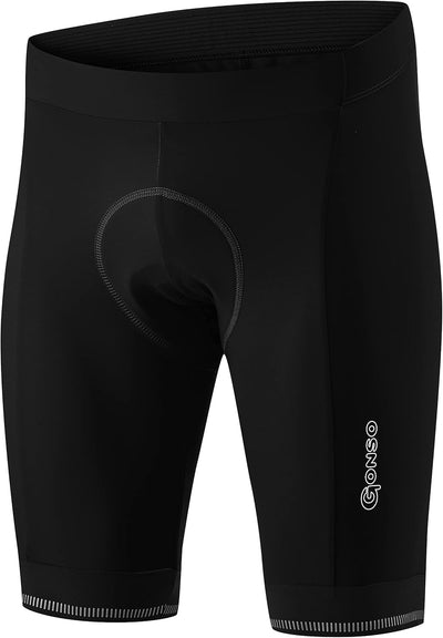 Gonso Herren Fahrradhose Sitivo M, Radhose mit Polster, atmungsaktive Radlerhose für Touren mit dem