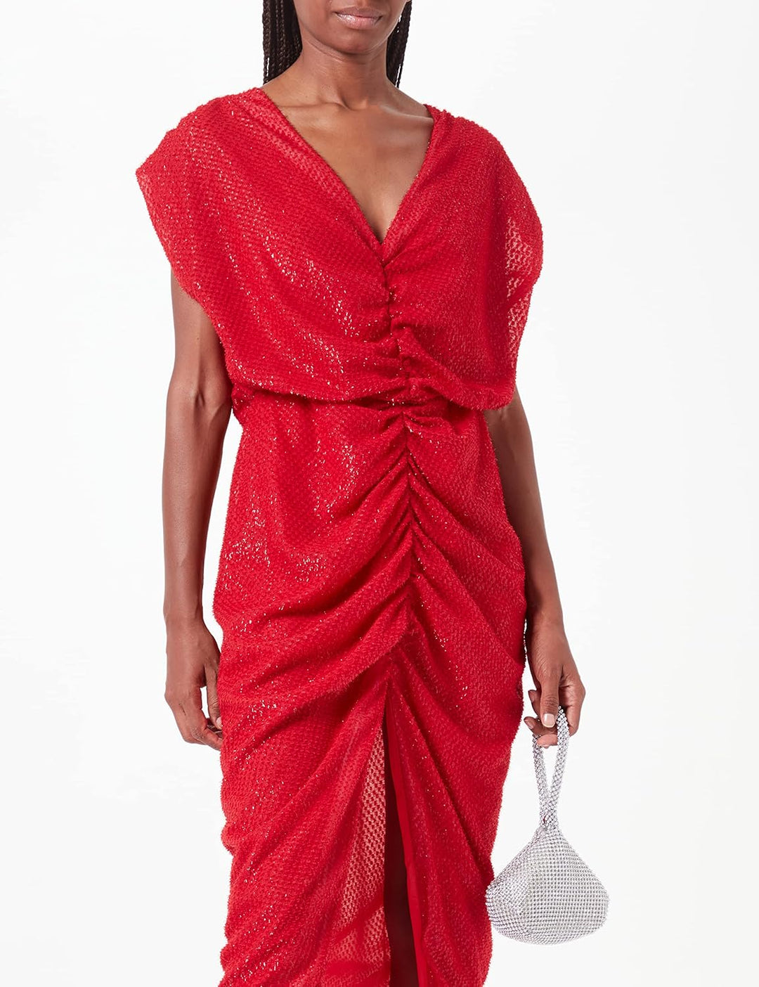 Just Cavalli Damen Kleid 42 306 Rot, 42 306 Rot