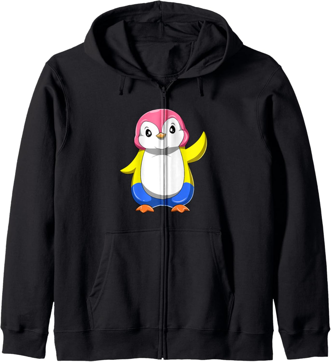 Pansexueller Stolz Pinguin Kapuzenjacke
