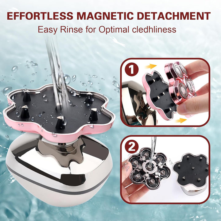Rosa Universal 7 Magnetische Ersatzklingen für ROSSIFUR Lovcoyo Gisaae Bazivve ElectriBrite Freebird