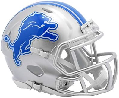 Riddell NFL Mens Speed Authentic Football Helmet Detroit Lions Einheitsgrösse Teamfarbe, Detroit Lio