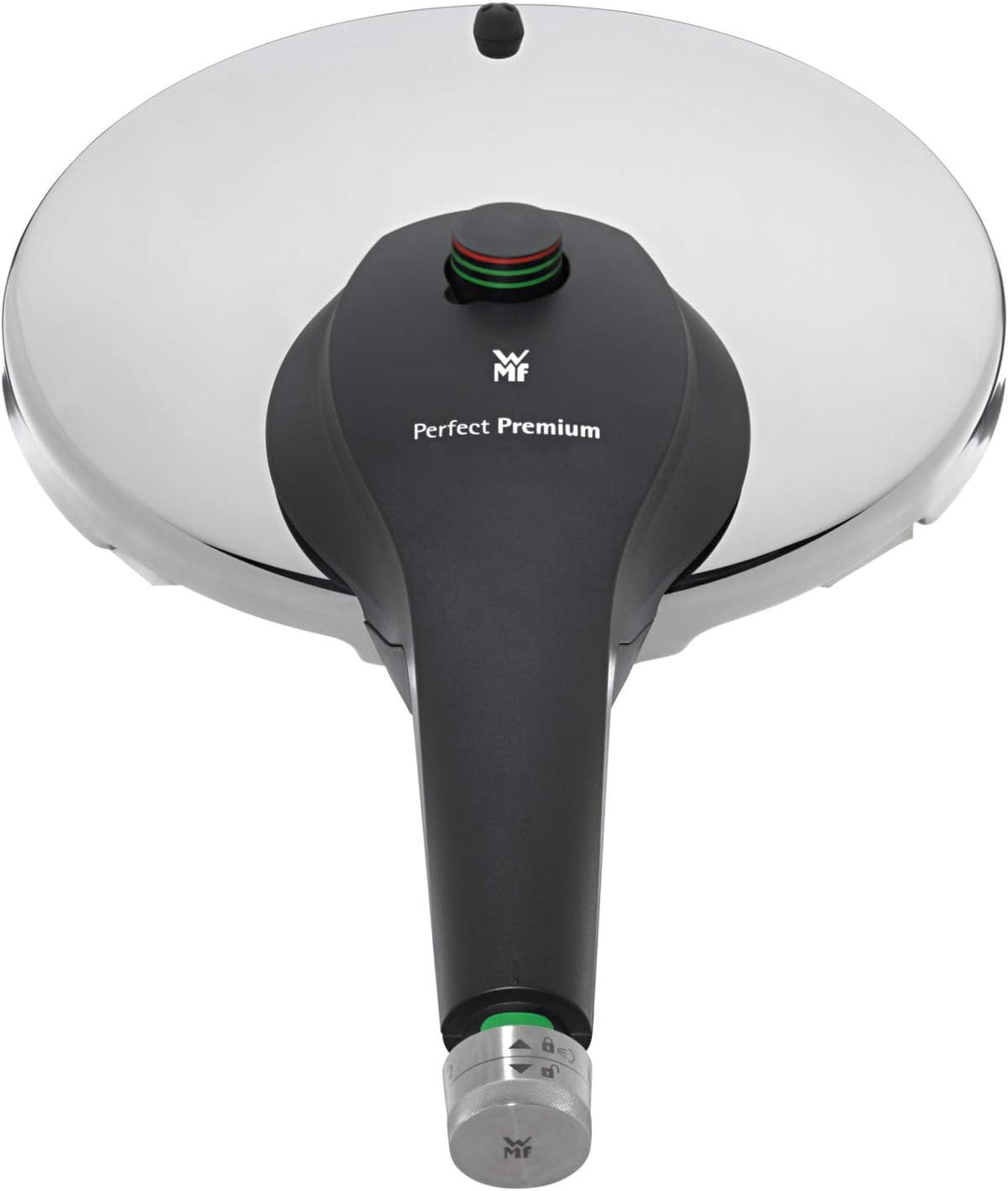 WMF Perfect Premium Schnellkochtopf Induktion 8,5l, Dampfkochtopf 22 cm, Nudeltopf Cromargan Edelsta