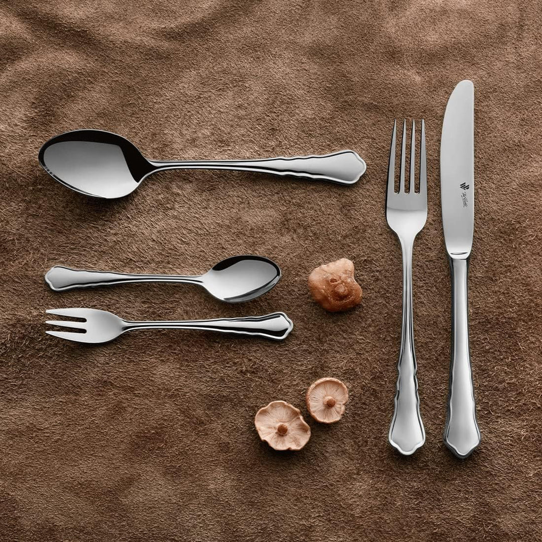 PW Paul Wirths CHIPPENDALE 7700 Besteck Set für 12 Personen, Edelstahl rostfrei, poliert & spülmasch