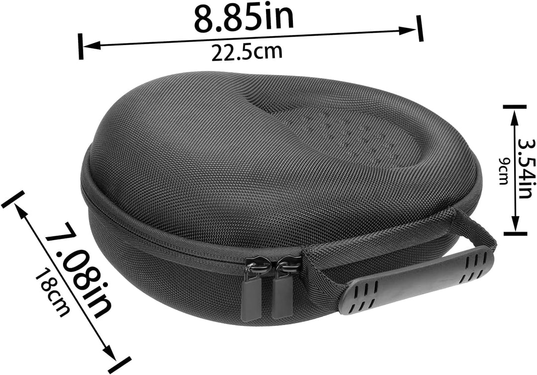 co2CREA Hart Reise Schutz Hülle Etui Tasche für Logitech Zone Vibe 125 /Vibe 100 kabellose Noise-Can
