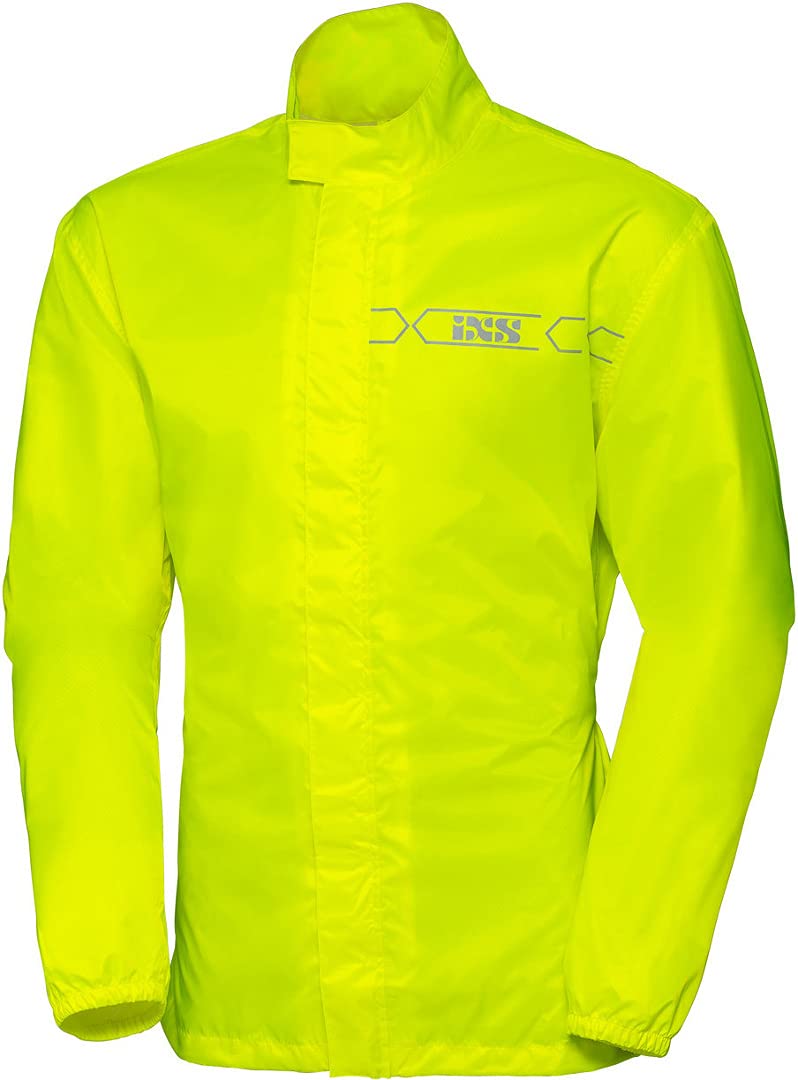 IXS Regenjacke Nimes 3.0 - Atmungsaktiv - Reflexdruck - Polyester - Schwarz XS Neon Gelb, XS Neon Ge
