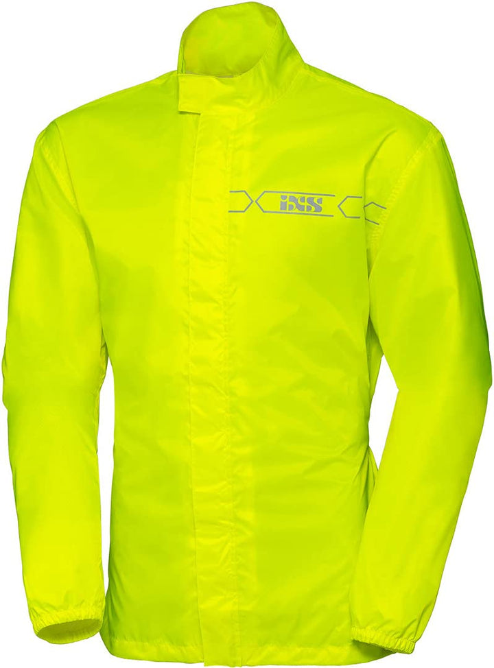 IXS Regenjacke Nimes 3.0 - Atmungsaktiv - Reflexdruck - Polyester - Schwarz XS Neon Gelb, XS Neon Ge