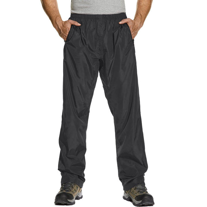 Asfixiado Regenhose Herren Fahrrad Leichte wasserdichte Winddichte Outdoorhose zum Wandern Camping T