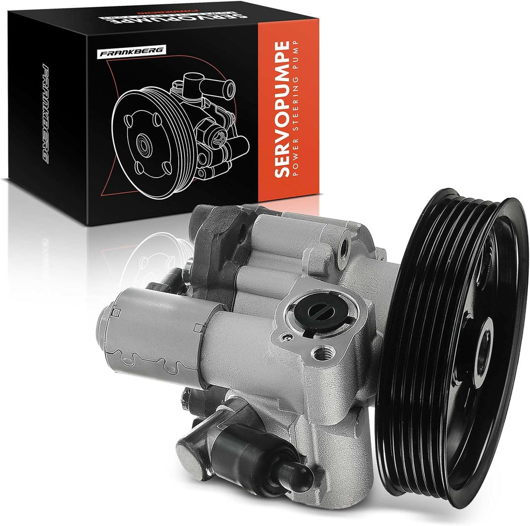 Frankberg Servopumpe Hydraulikpumpe Lenkung Mit Riemenscheibe Kompatibel mit C-Klasse W204 S204 V8 6