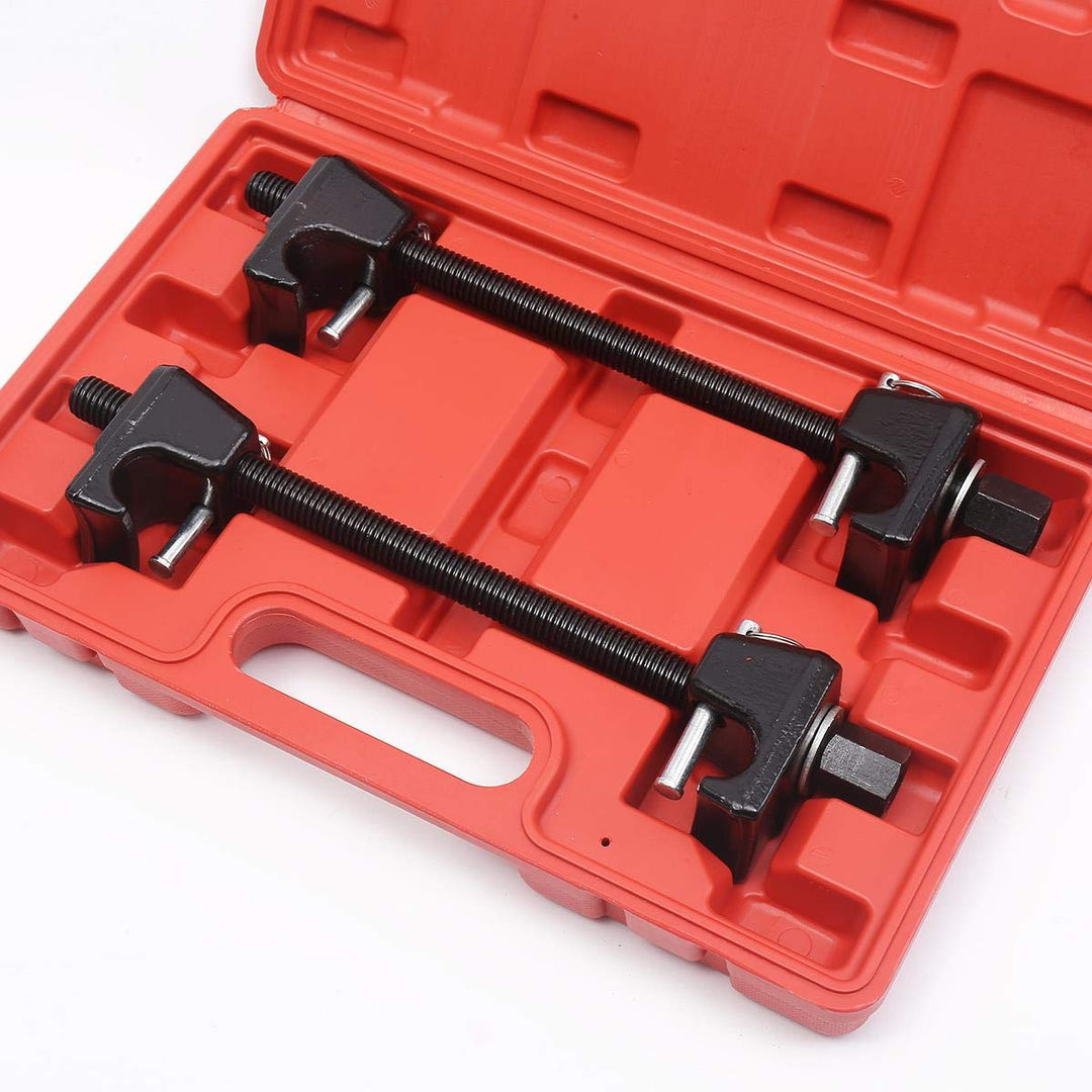 KATSU Federspanner Set, Federkomressoren mit Sicherheitsstiften für Autos Vans Autofederung Stossdäm