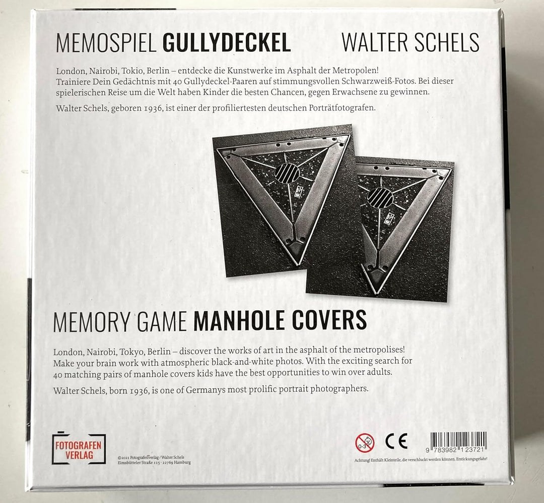 Fotografenverlag GULLYDECKEL Memospiel Walter Schels