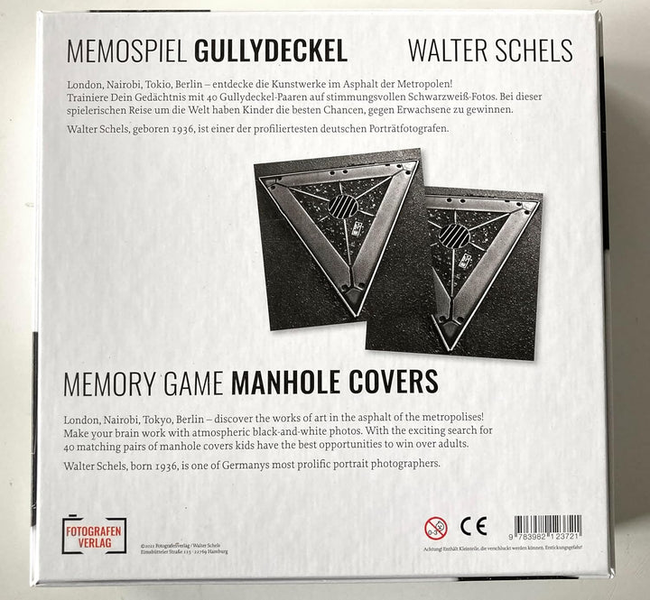 Fotografenverlag GULLYDECKEL Memospiel Walter Schels
