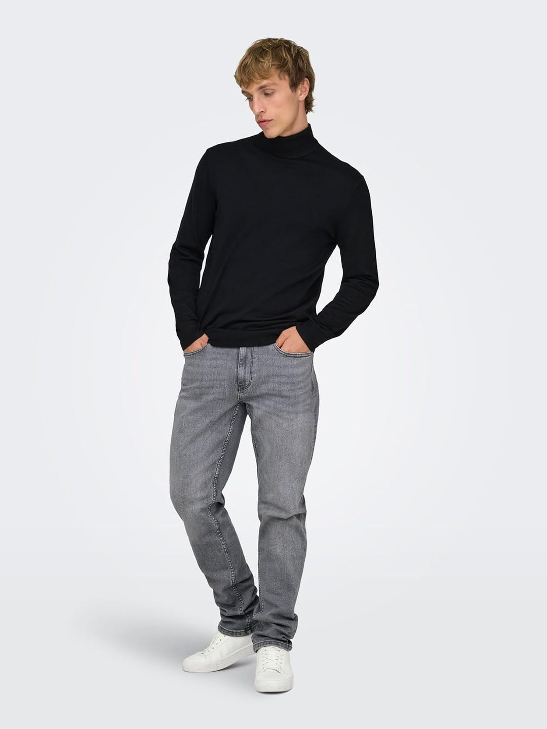Only & Sons Male Normal geschnitten Jeans ONSWEFT Mittlere Taille Normal geschnitten Jeans 27W / 32L