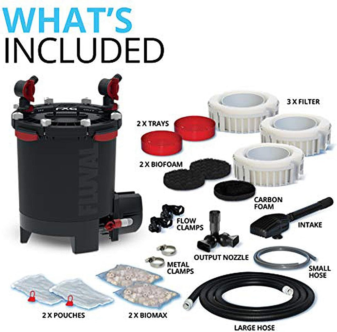 Fluval FX6 Hochleistungs-Aussenfilter, für Aquarien mit einer Kapazität von bis zu 1.500L geeignet 1