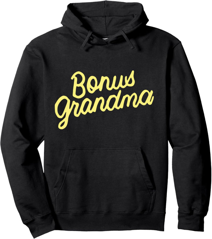 Bonus Oma Lustige Muttertag Schritt Oma Geschenk Pullover Hoodie