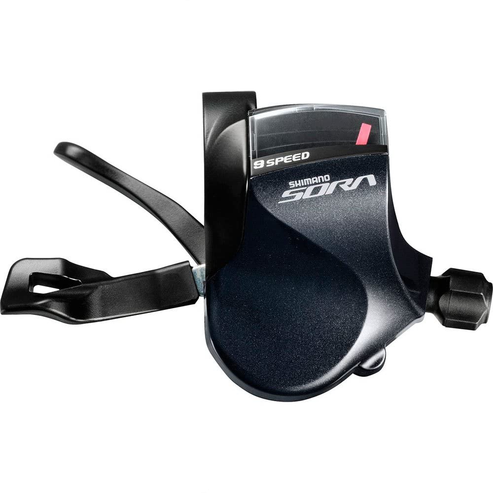 SHIMANO Flatbar SLR3000 Schalthebel (9-Fach | rechts | 2050mm) Schwarz, Schwarz