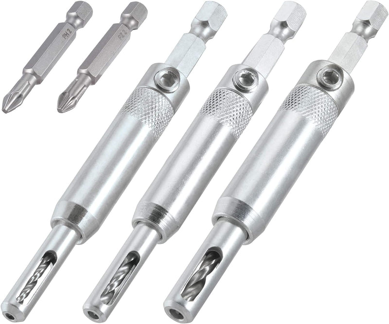 Trend Snappy Drill Bit Guide Set - für No6, 8 & 10 Gauge Schrauben,SNAP/DBG/A