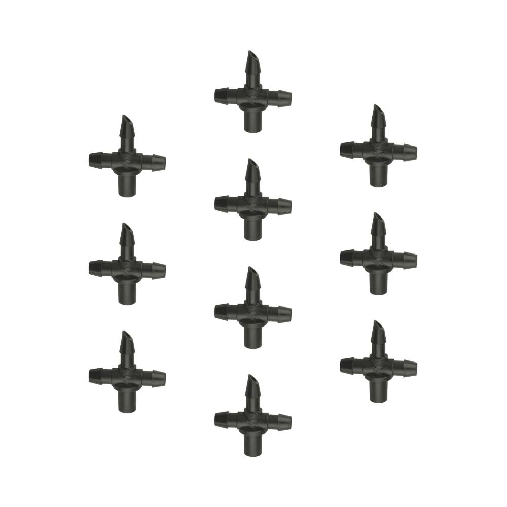 Rain Bird BC25/10PS Tropfbewässerung Universal 1/10,2 cm Stacheldraht Kupplung Fitting, Tee 10-Pack,