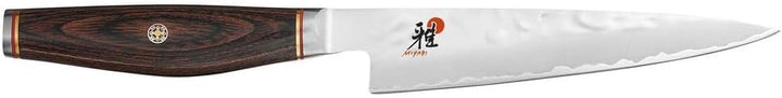 Miyabi 234072-131-0 Shotoh Messer, Stahl, 130 mm, silber / braun, 30,5 x 7,7 x 2,6 cm Shotoh 13 cm