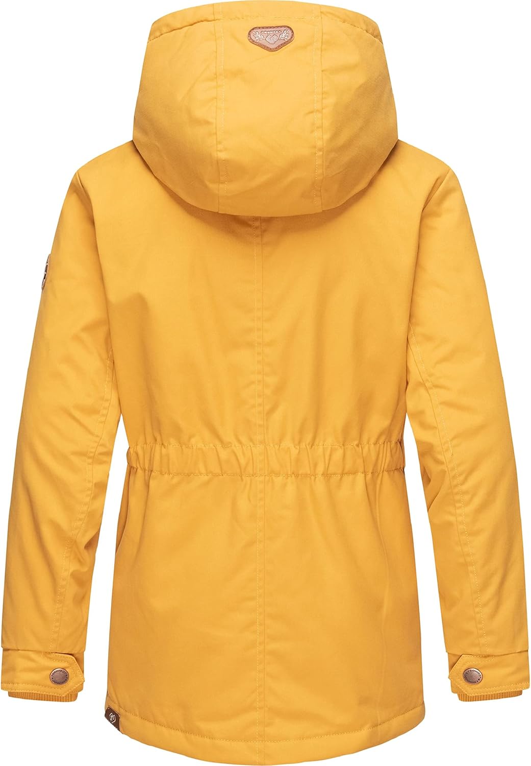 Ragwear Kinder Mädchen Winterjacke Wintermantel Outdoorjacke mit Kapuze Elvina 128-152, Honey